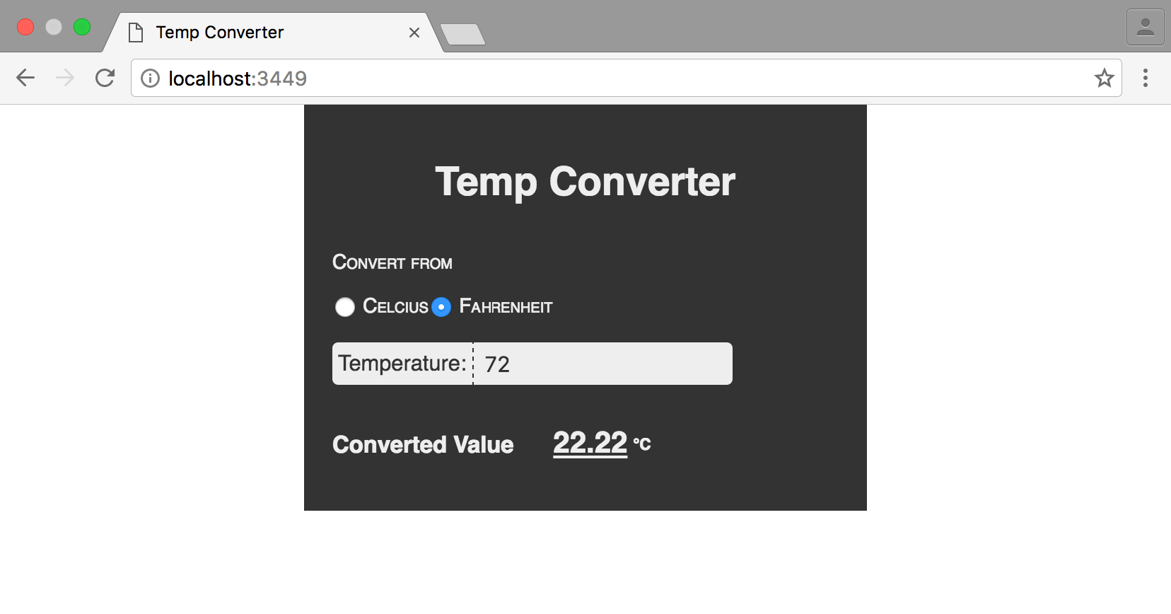 temperature conversion app pc